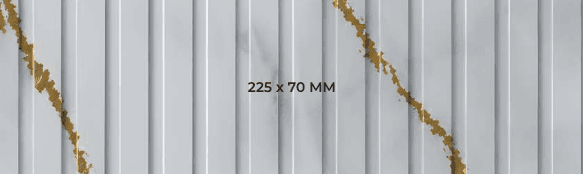Fluted Finish MS