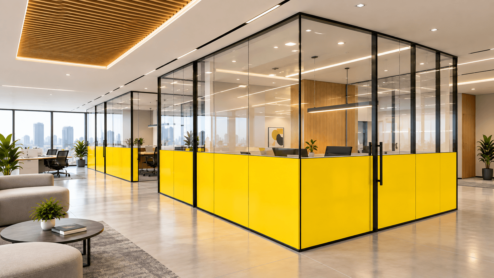 Aluminium Partition Panels